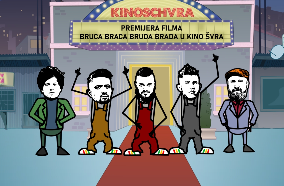 „Bruca Braca Bruda Brada – Zombi apokalipsa“ stiže u Zenicu: Projekcija i druženje s ekipom filma