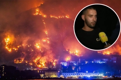 Nije razmišljao o sebi: Uzeo dva broda i krenuo po ljude zarobljene pred vatrom