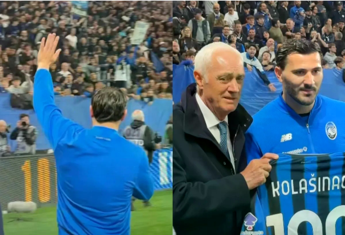 Sead Kolašinac dobio poklon i ovacije navijača u Bergamu (VIDEO)