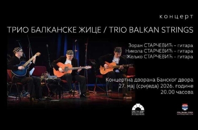 Svjetski priznati “Trio Balkanske žice” pred banjalučkom publikom