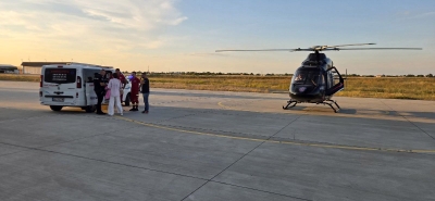 Borba s vremenom: Pacijentkinja iz UKC Srpske helikopterom hitno prevezena do Beograda zbog transplantacije