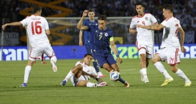 BiH i Sjeverna Makedonija remizirali na Koševu, Barbarez pružio priliku skoro svim reprezentativcima
