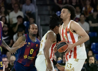 Kraj za Crvenu zvezdu u Euroligi, Barcelona rutinski protiv beogradskog velikana (VIDEO)