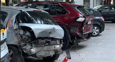 Teška prometna nesreća: Pokupio šest automobila na parkingu u Mostaru