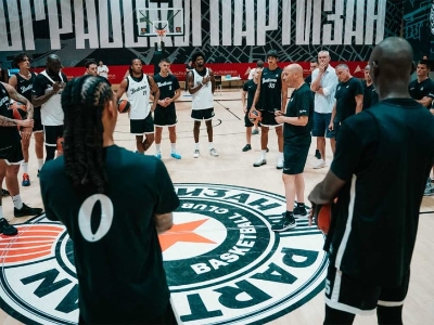 Košarkaši Partizana odradili trening pred početak priprema