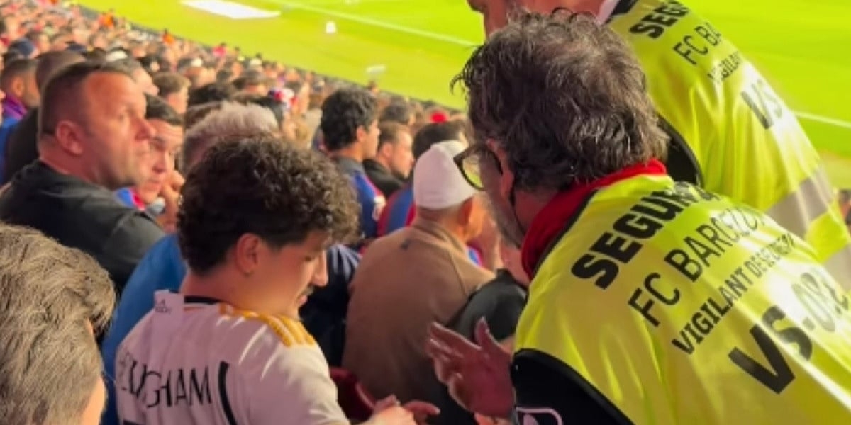 Navijač Reala platio 2.800 eura kako bi gledao El Clasico sa sinom pa izbačen s Camp Nou stadiona