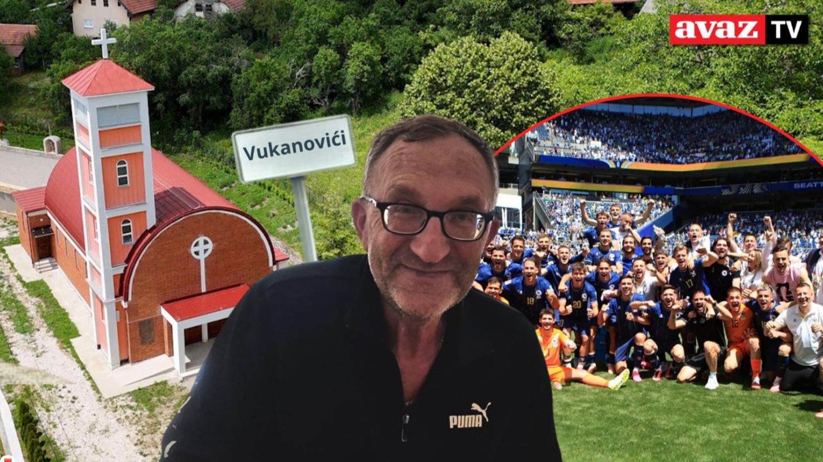Video / Franjo Tunjić iz Vukanovića: Navijamo za BiH, tu sam se rodio, tu živim, ovdje zarađujem kruh