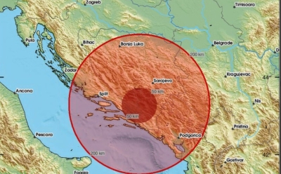 Zemljotres jačine 3,1 stepen po Richteru pogodio BiH