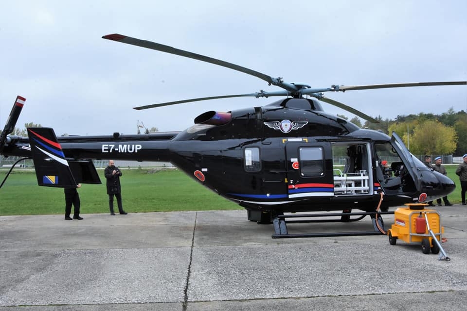 Helikopter MUP-a Srpske prevezao pacijenta iz Banjaluke u Trebinje