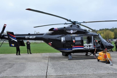 Helikopter MUP-a Srpske prevezao pacijenta iz Banjaluke u Trebinje