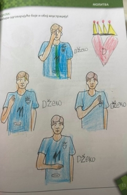 Uroš iz Banje Luke nacrtao Edina Džeku kako se krsti, javio mu se Dijamant