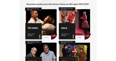 Četiri predstave BNP-a Zenica u okviru "ZEPS-a"