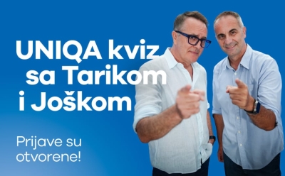 Tarik Filipović i Joško Lokas ponovo vode UNIQA kviz