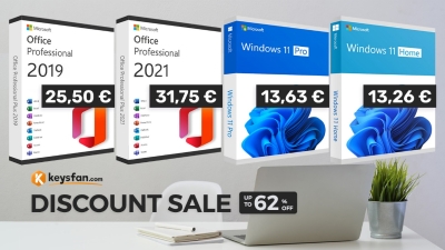 Velike uštede! Zgrabite Windows 11 već od 13 EURA, Office 2021 po super cijeni! Instant dostava…