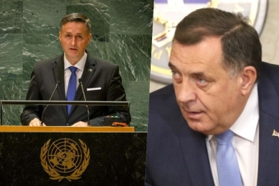 DODIK POBJESNIO ZBOG BEĆIROVIĆEVOG GOVORA U NEW YORKU: 'Njegovi sramotni i potpuno neutemeljeni napadi na Srbiju dokaz su da je bošnjačka politika...'