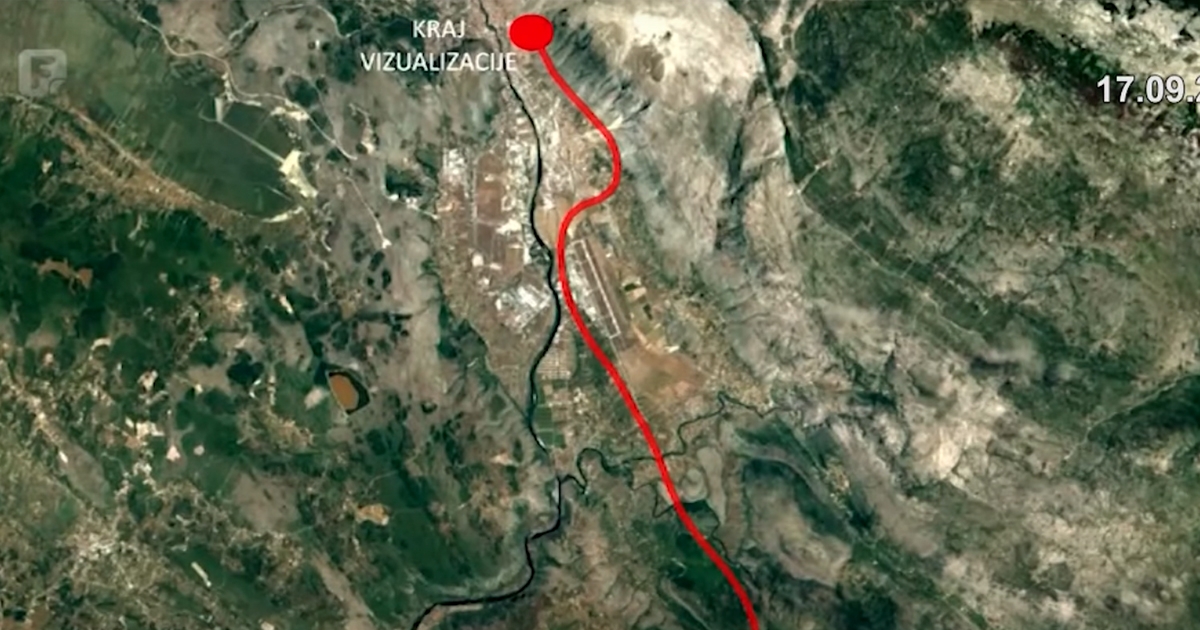 Umjesto gradilišta, na jugu - slučaj (VIDEO)