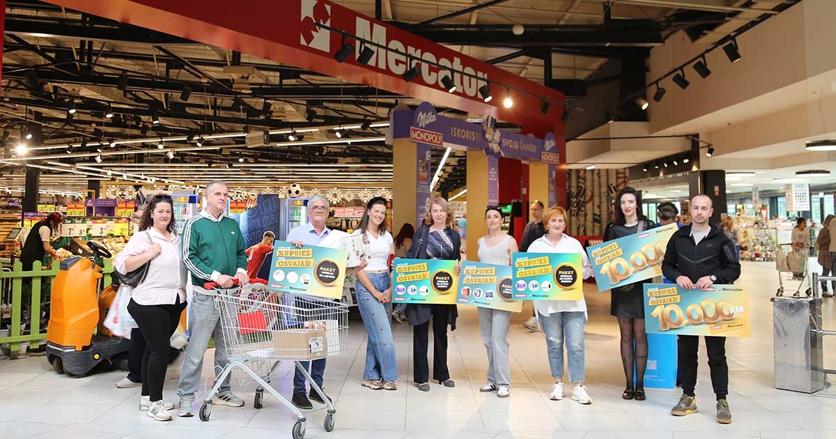 Konzum i Mercator uručili nagrade vrijedne 50.000 KM i 15 ekskluzivnih TECH paketa