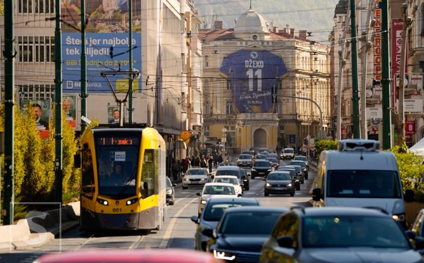 Sarajevo danas nosi broj 11: Pogledajte atmosferu iz centra grada uoči Džekinog oproštaja