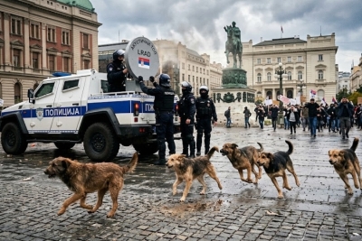 EKSPERIMENTI NAKON PROTESTA: Srbija i ruski FSB testirali zvučne topove na psima