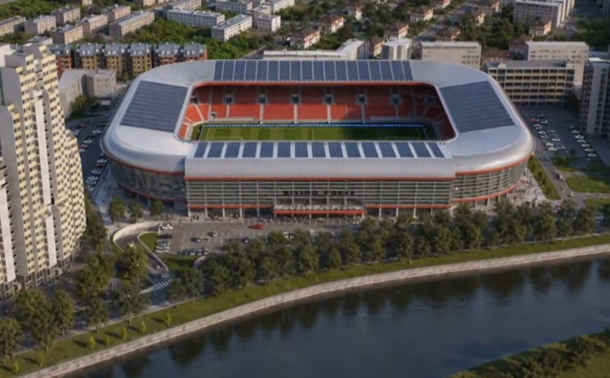Vlada ZDK osigurala 600.000 KM za izradu Glavnog projekta Nacionalnog stadiona u Zenici
