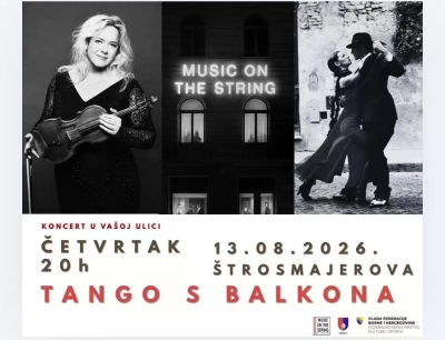 Tango s balkona - Štrosmajerova 13. augusta u ritmu muzike za ples