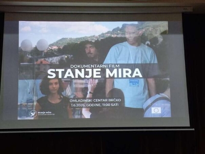 U Brčkom prikazan film "Stanje mira": Mladi iz regije šalju poruku zajedništva