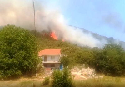 Sedmi dan požara: Vatra na 50 metara od kuća
