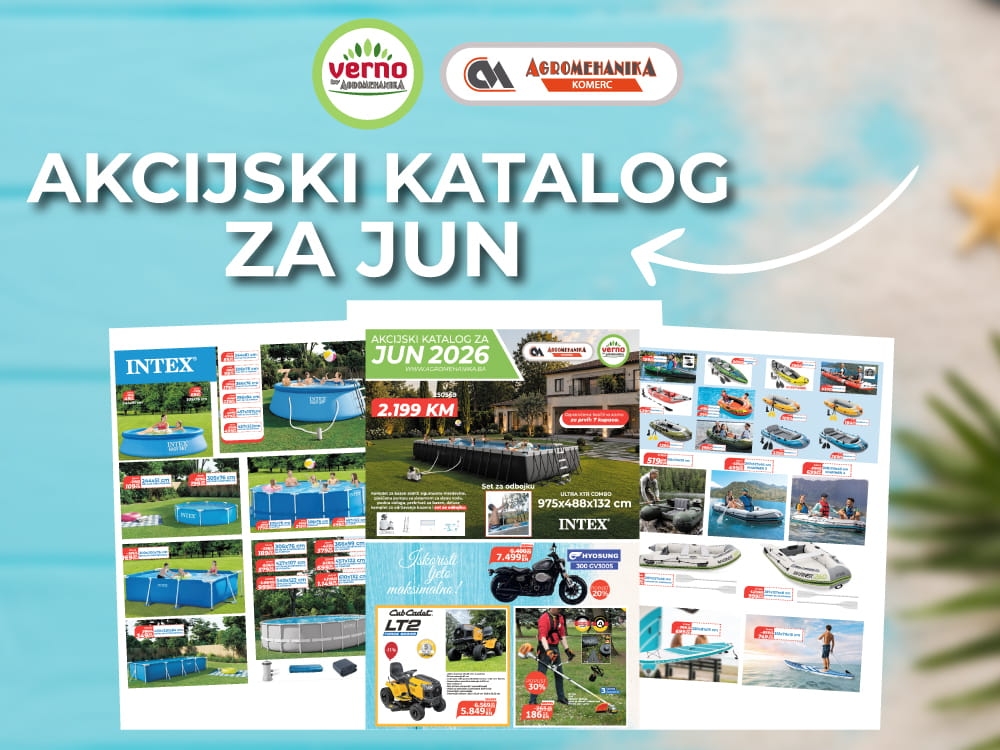 Agromehanika Trebinje: Akcijski katalog za jun 2026. (Foto)