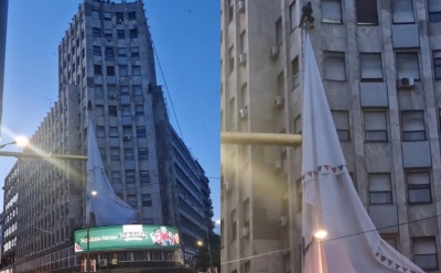 Građani izvršili pritisak: Skinut veliki bilbord u Beogradu iza kojeg stoji Vučićeva stranka