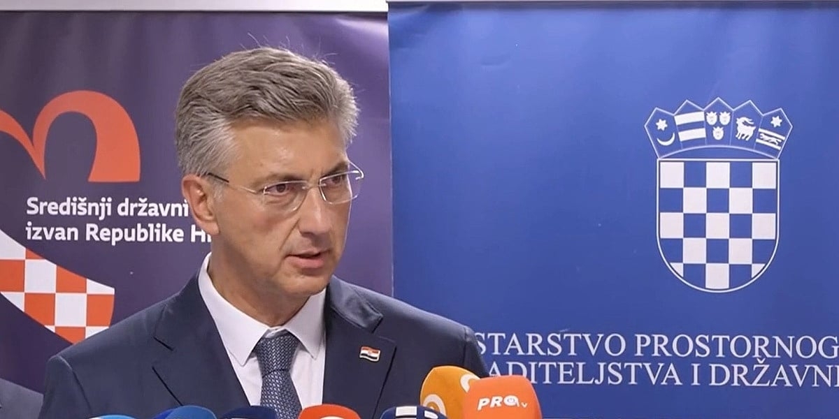 Plenković o mogućem uvođenju sankcija Dodiku: "Ima bolji status u međunarodnoj zajednici otkako nije na dužnosti"