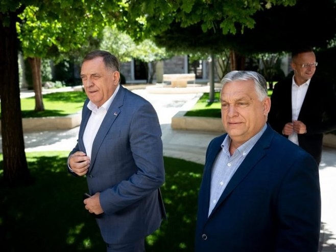Dodik: Srpska ima dobre odnose sa Mađarskom; Uvjeren sam u pobjedu Orbana (VIDEO)