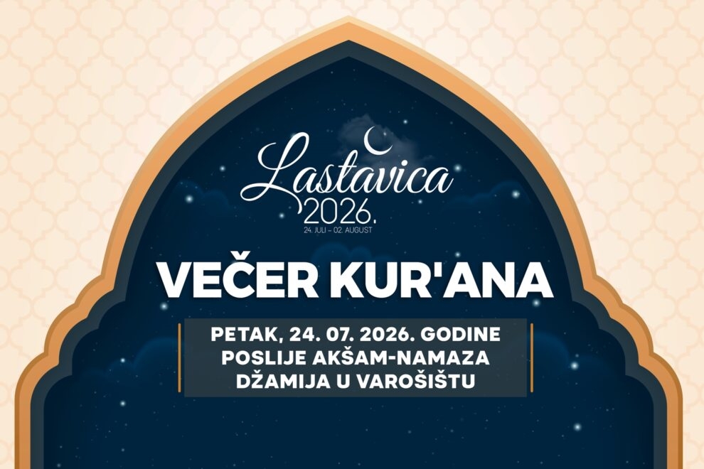 NAJAVA: “Večer Kur’ana” u džematu Varošište