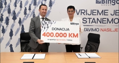 Velika donacija Bingo Group: 400.000 KM za izgradnju prve sigurne kuće u Istočnoj Hercegovini, počeli radovi