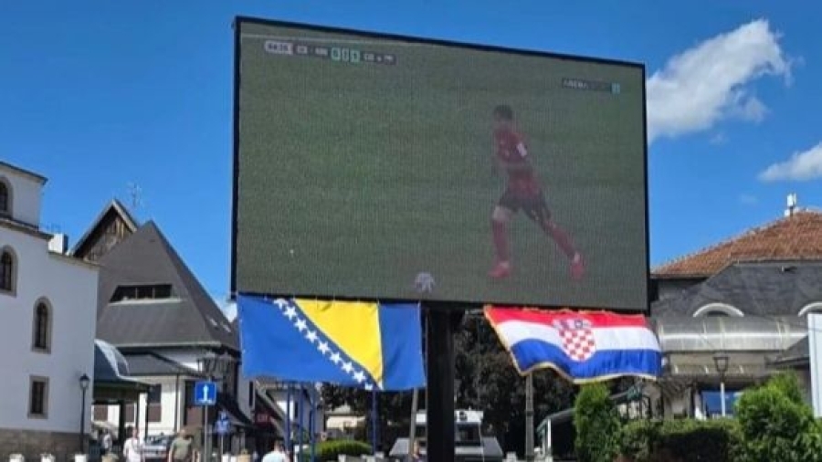 MUP SBK SPUŠTA TENZIJE ZBOG ZASTAVA:  Jajce je dokaz da možemo skupa navijati za BiH i Hrvatsku