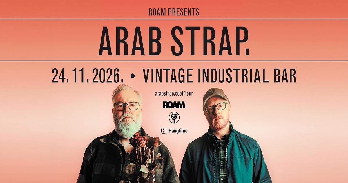 Škotski duo Arab Strap premijerno u Zagrebu