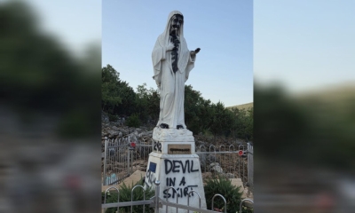 Zapalio oltar i oskrnavio kip: Poznato ko stoji iza vandalizma u Međugorju