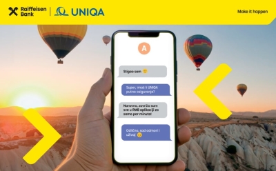 Raiffeisen i Uniqa donose inovaciju: Putno osiguranje sada u Raiffeisen Mobilnom Bankarstvu