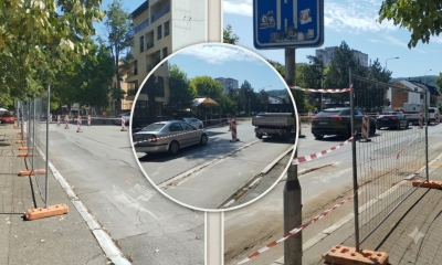 Računajte da ćete dva mjeseca voziti samo jednom trakom! Počeli radovi u centru Banjaluke FOTO