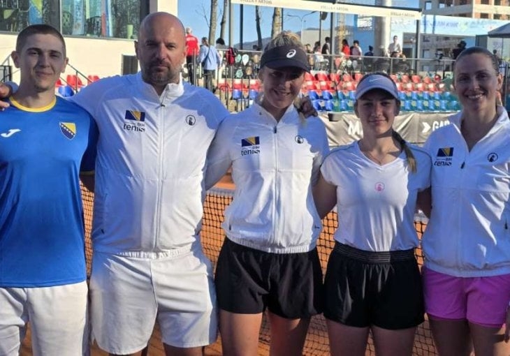 Teniserke BiH danas protiv Finske