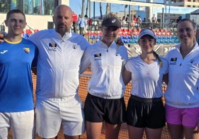 Teniserke BiH danas protiv Finske