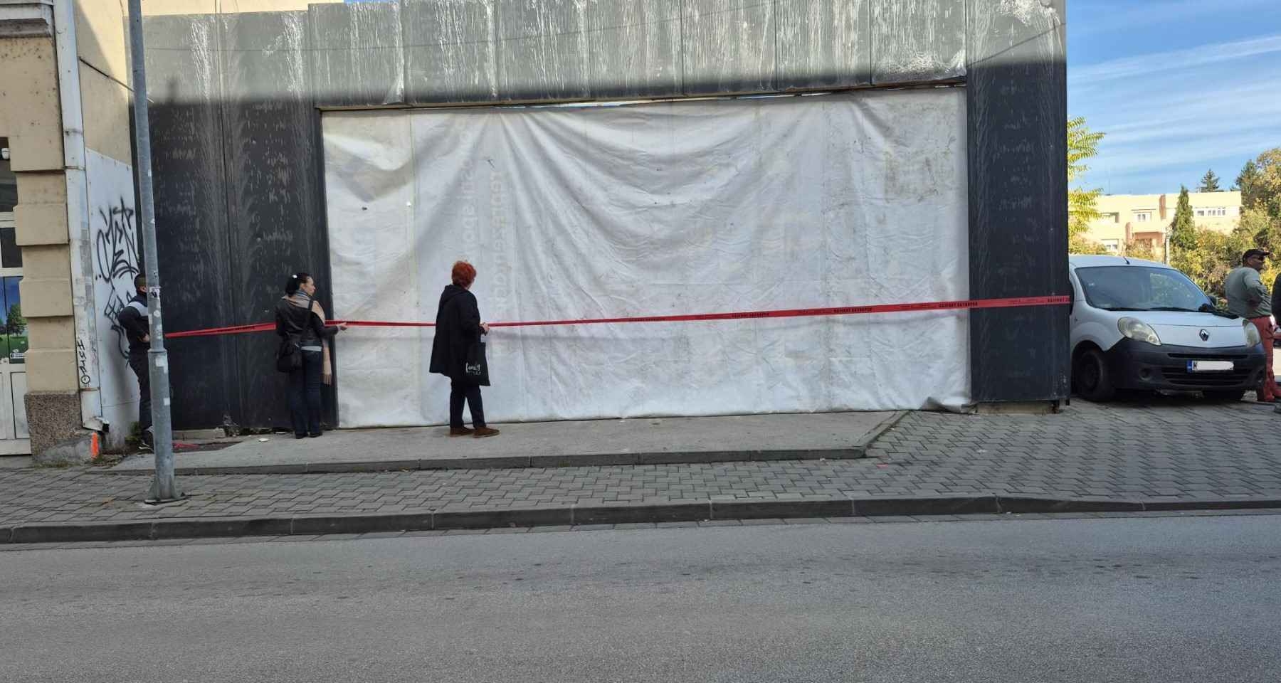 Crvena traka oko nekadašnjeg „Muje”: Inspekcija zabranila radove u centru Banjaluke FOTO