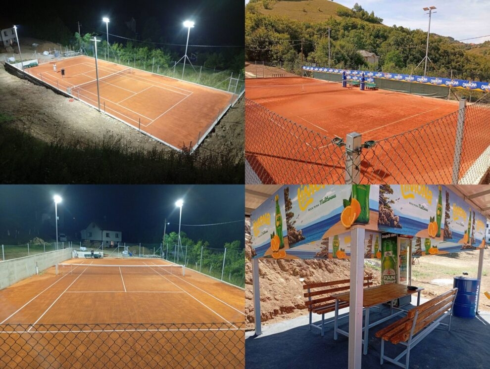 Završen dio kapitalnog projekta izgradnje Teniskog centra P&K: Važan korak u razvoju Teniskog kluba Napredak Zenica