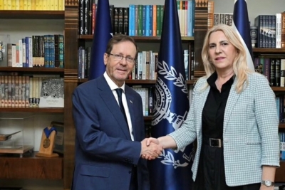 POSJETA KOJA IZAZIVA PAŽNJU: Cvijanović u Jerusalemu, sastala se s predsjednikom Izraela (FOTO)