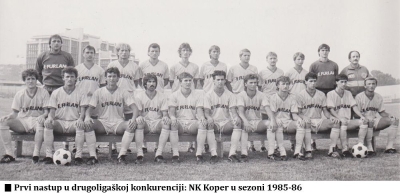 Prije 40 godina je Koper odigrao prvu zvaničnu utakmicu protiv bosanskohercegovačkog kluba