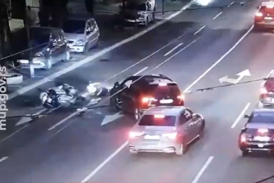Policajac povrijeđen u udesu u Beogradu: Vozač škode ga oborio sa motora