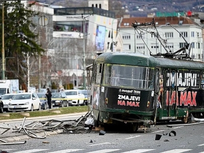 Tramvaj iskočio iz šina u Sarajevu