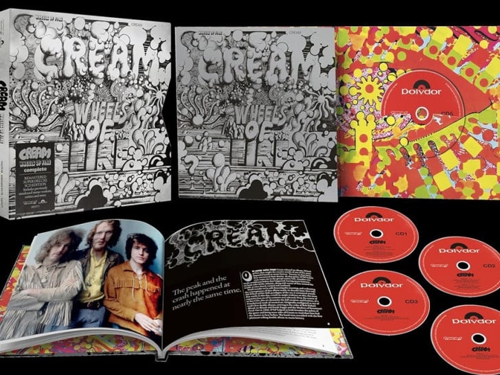 Muzički klasik u novom ruhu: Bend "Krim" objavljuje superdeluks izdanje albuma "Wheels Of Fire"