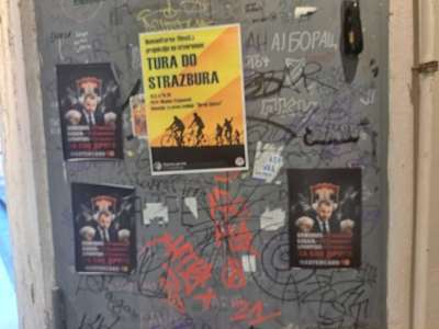 (FOTO) Usijala se politička atmosfera u Srpskoj: Banjaluka osvanula oblijepljena plakatima na kojima je Draško Stanivuković