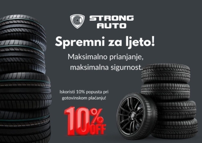 Strong Auto: Nova sezona je počela, a je li vaš automobil spreman?