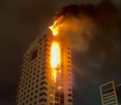 Gori nebo iznad Rijada: Huti lansirali balističku raketu (VIDEO)